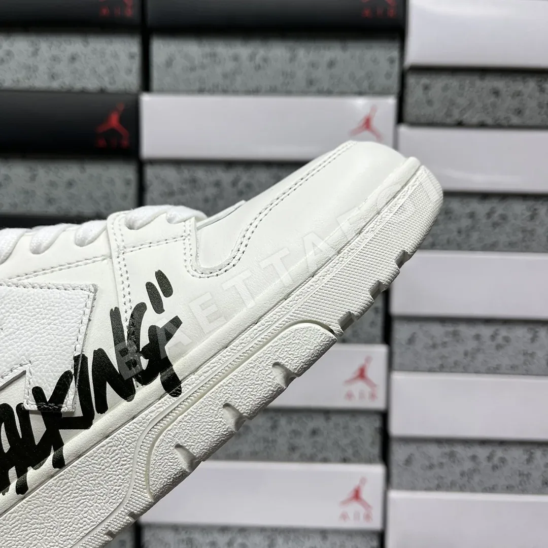 오프화이트 [KZ] 아웃 오브 오피스 OOO 로우 탑스 화이트 202520 Off White Out Of Office OOO Low Tops 상세 이미지 2