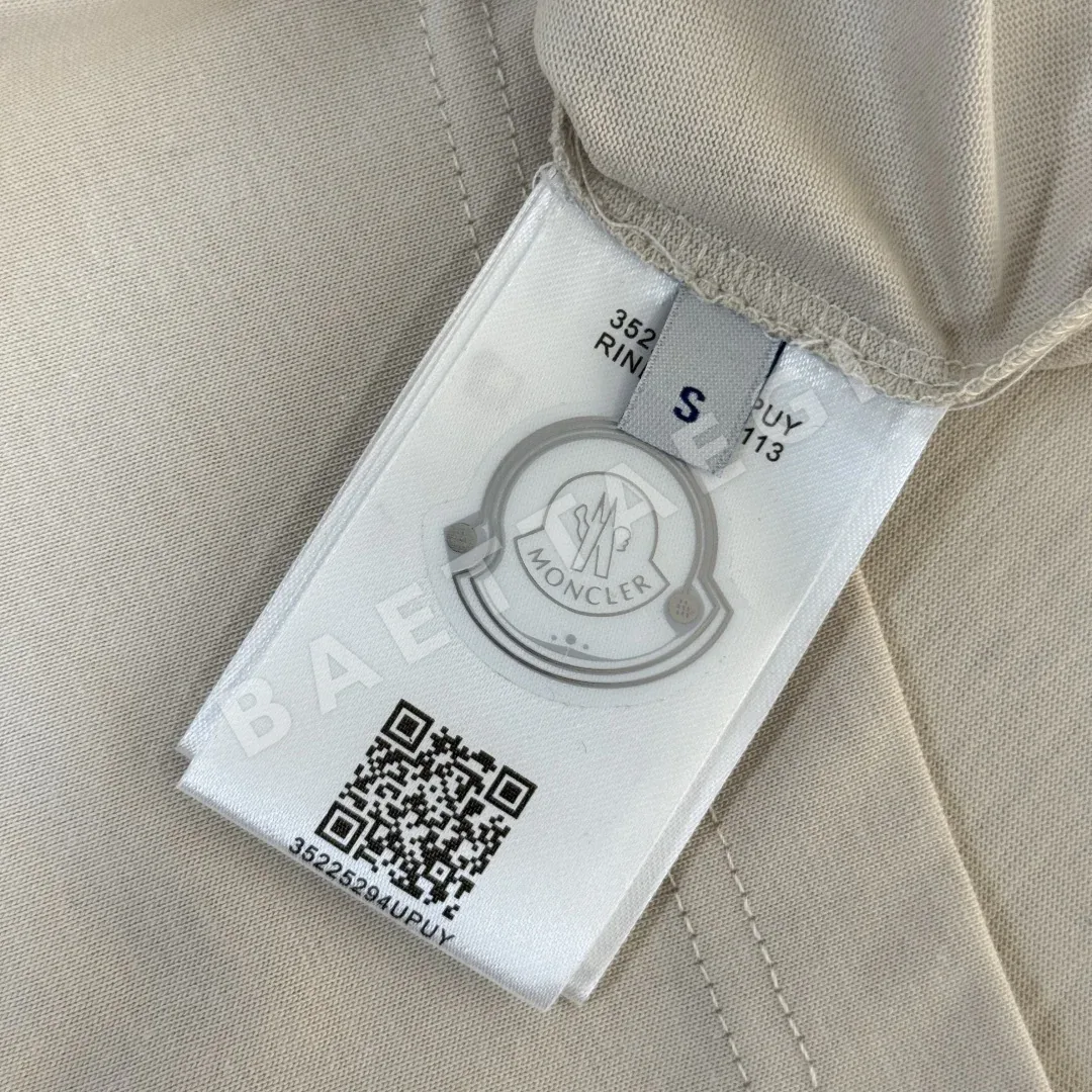 몽클레르 여성 크루넥 코튼 반팔 티셔츠 상세 이미지 8
