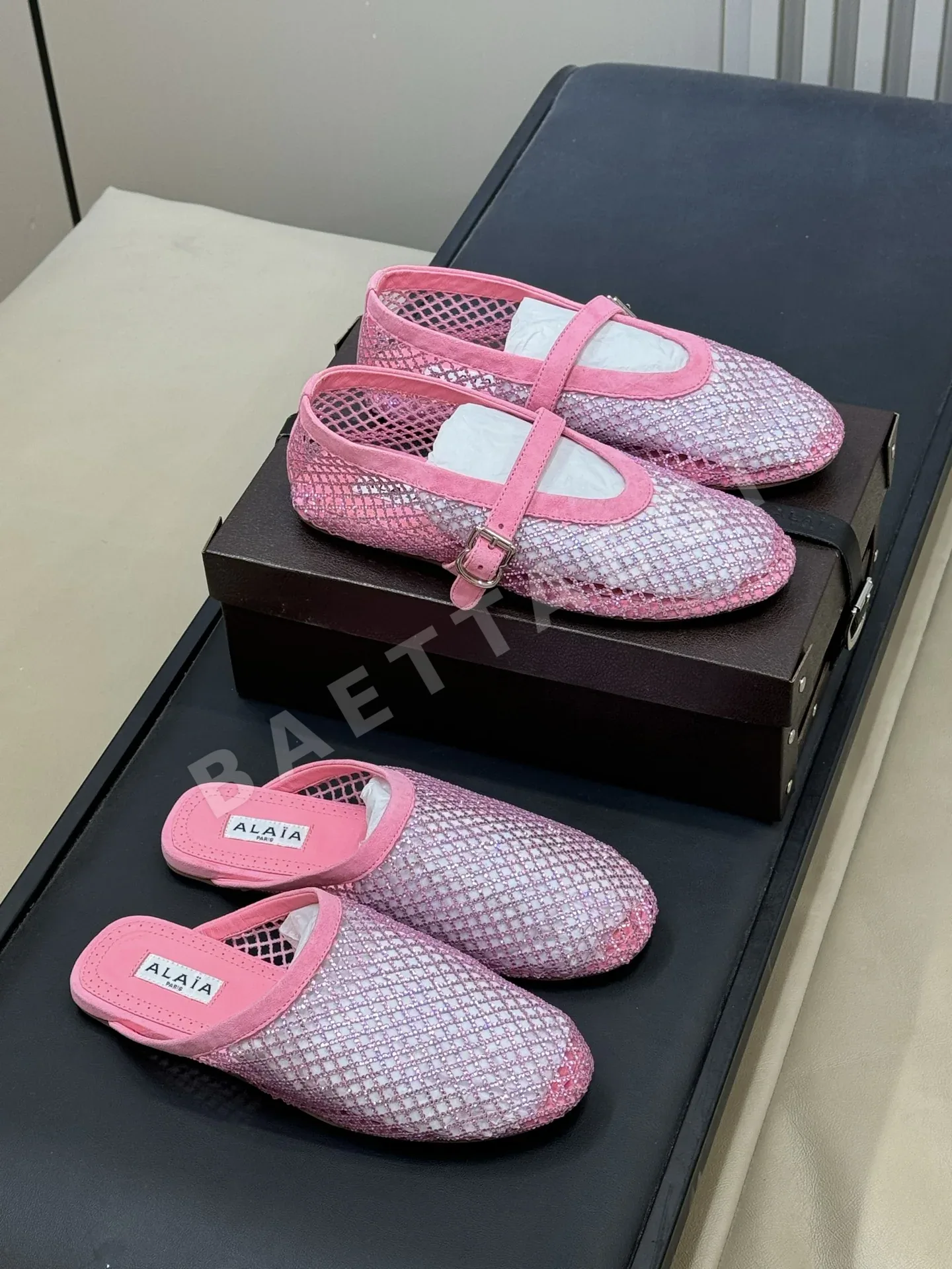 알라이아 메시 슬리퍼 120805