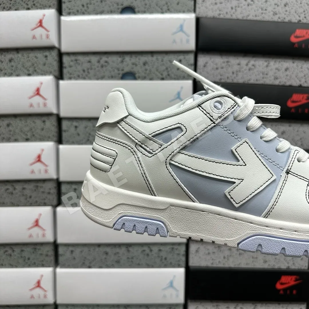 오프화이트 아웃 오브 오피스 OOO 로우 탑스 화이트 블루 202484 Off White Out Of Office OOO Low Tops 상세 이미지 10