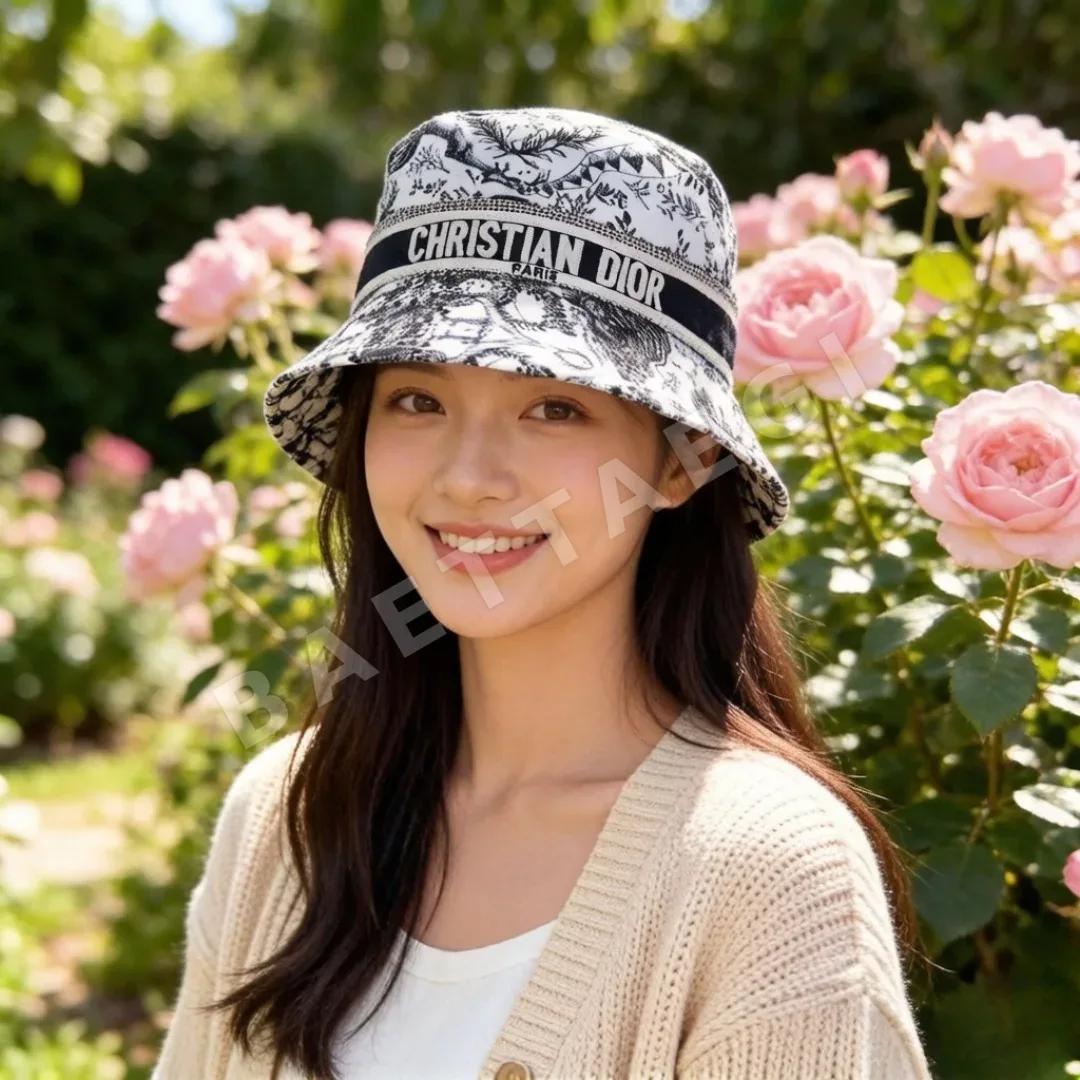 디올 미니멀 버킷햇 모자 119899