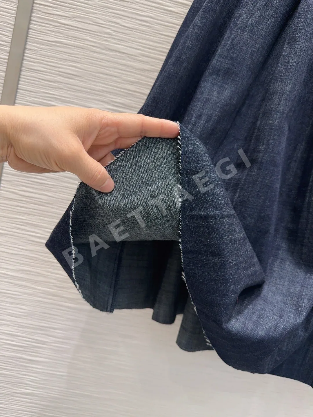 미우미우 데님 미디 스커트 상세 이미지 7