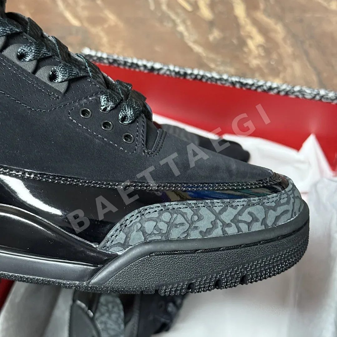 나이키 [GX] 조던 3 레트로 201003 Nike Jordan 3 Retro Black Cat 상세 이미지 10