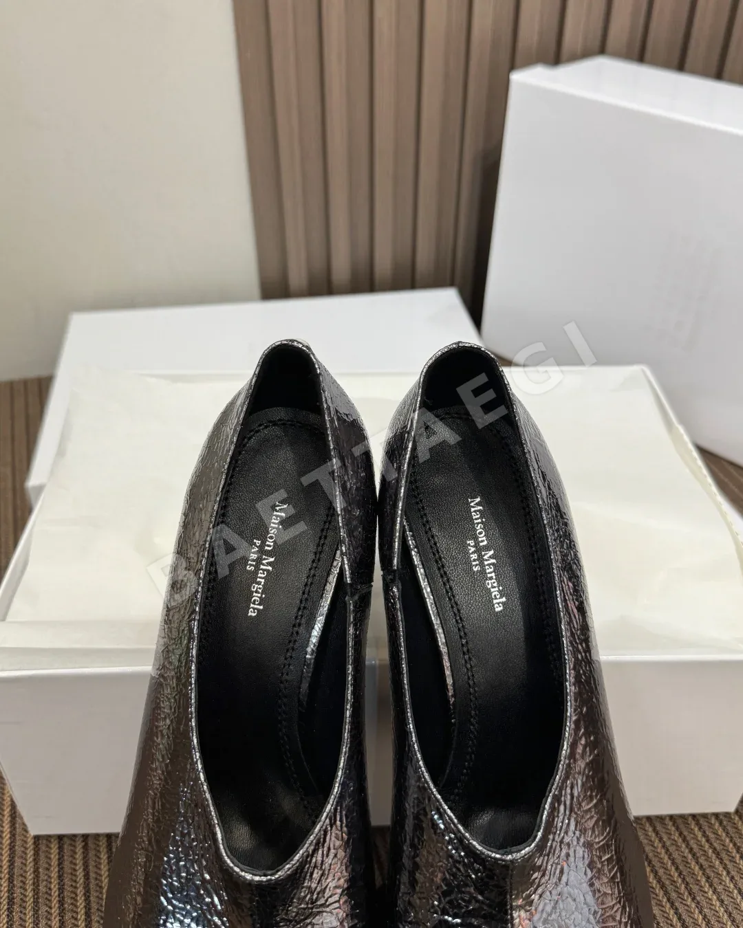 마르지엘라 타비 로퍼 sheepskin 토 상세 이미지 7