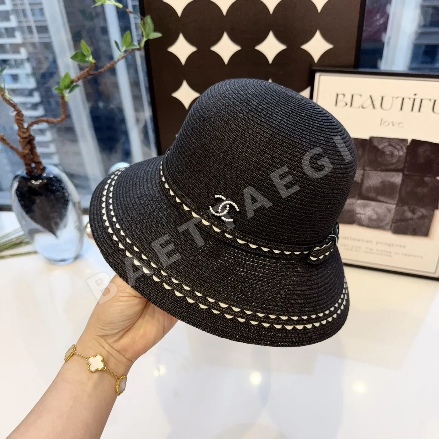 샤넬 플로피 햇 모자 상세 이미지 5