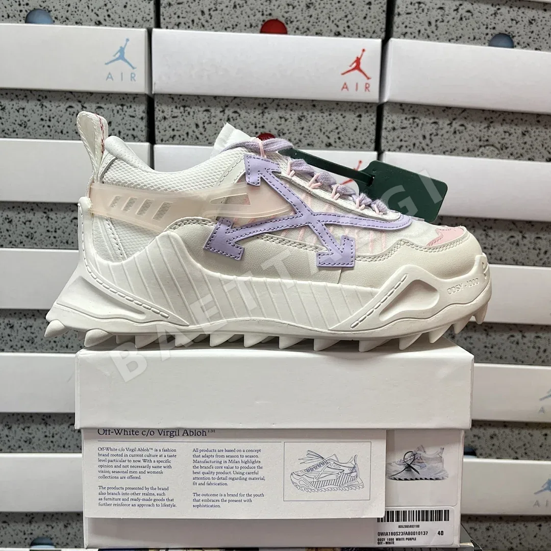 오프화이트 오디세이 1000 오디세이 화이트 퍼플 202419 Off White Odsy-1000 Odsy 상세 이미지 1