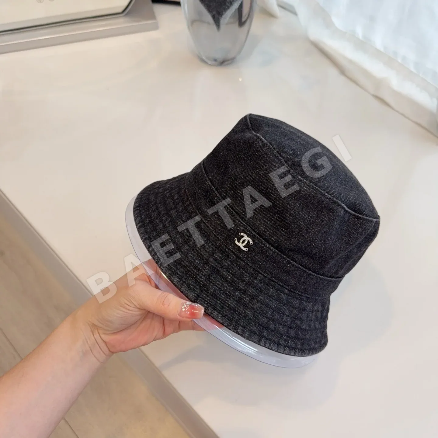 샤넬 데님 야구모자 상세 이미지 6