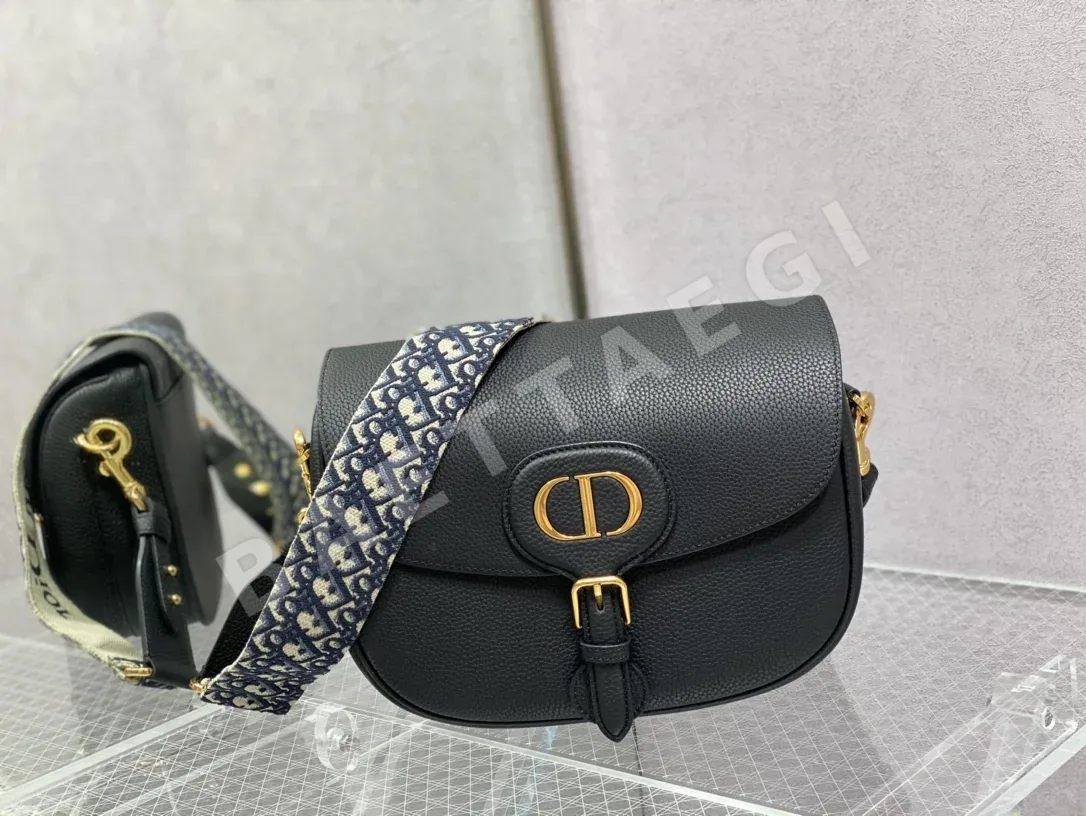디올 보비 새들 숄더백 라지 196928