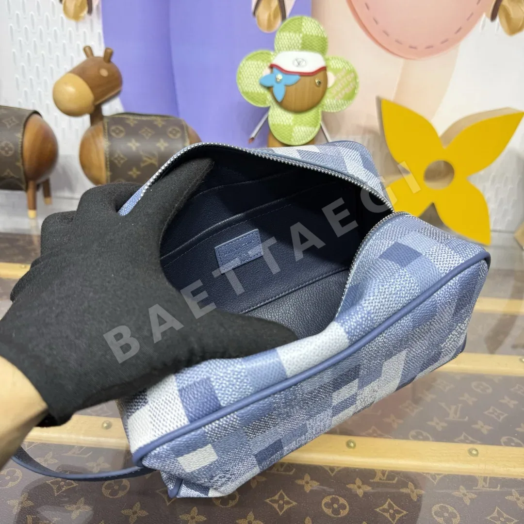 루이비통 버드케이지 체크무늬 화장품 가방 M28845 상세 이미지 9