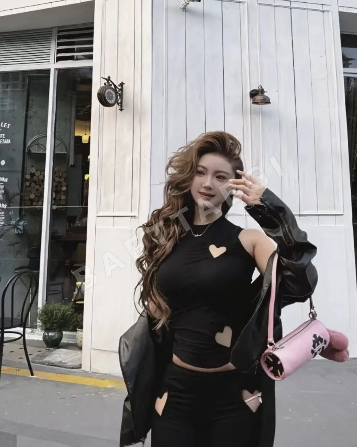 크롬하츠 벚꽃 모양 초크 홀더 가방 상세 이미지 11