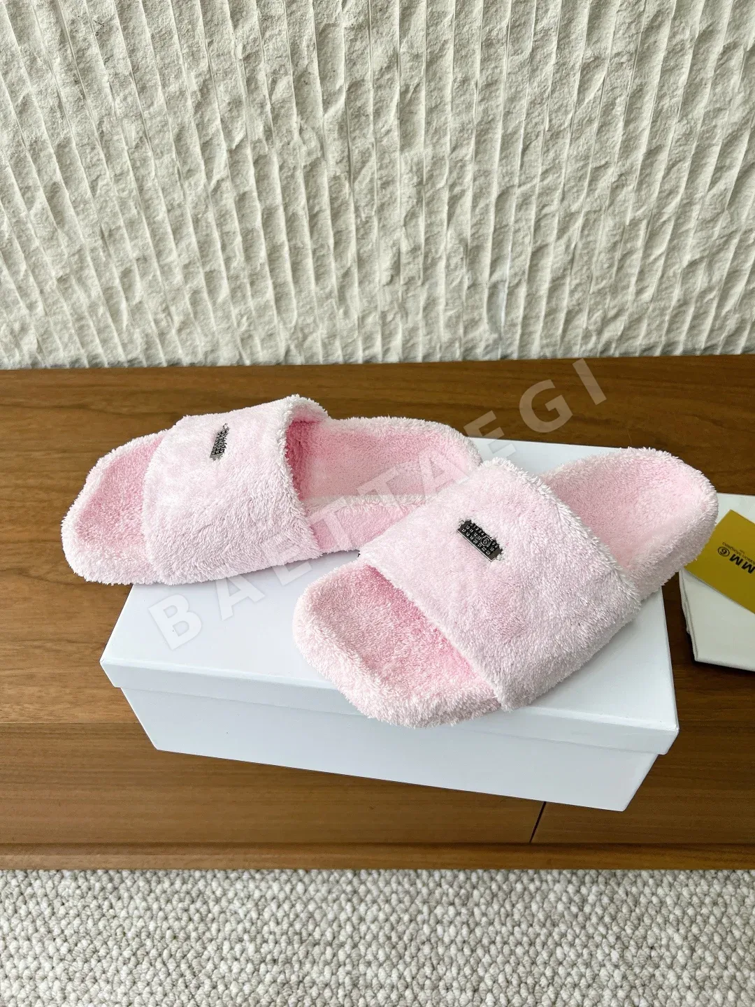 마르지엘라 5 발가락 가죽 뮬 샌들 상세 이미지 3