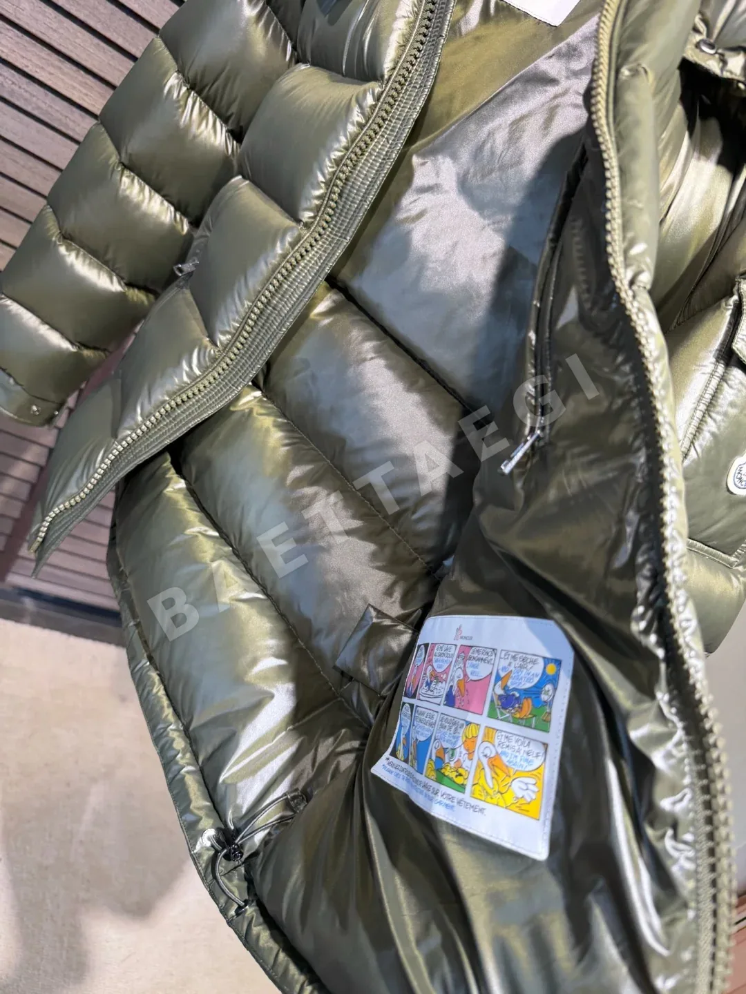 몽클레르 남성 화이트 덕다운 패딩 M8839 상세 이미지 9