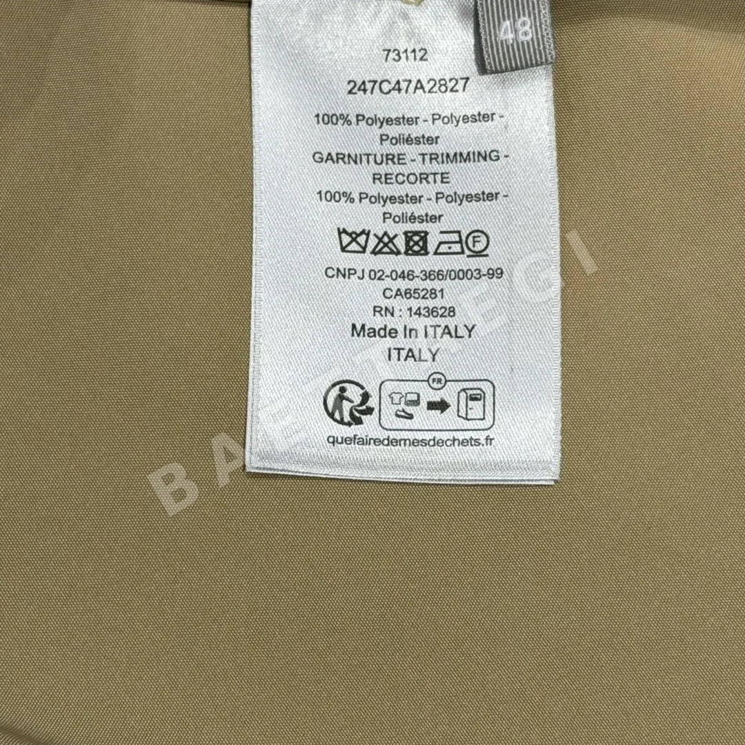 디올 면 카고 남성 반바지 상세 이미지 9
