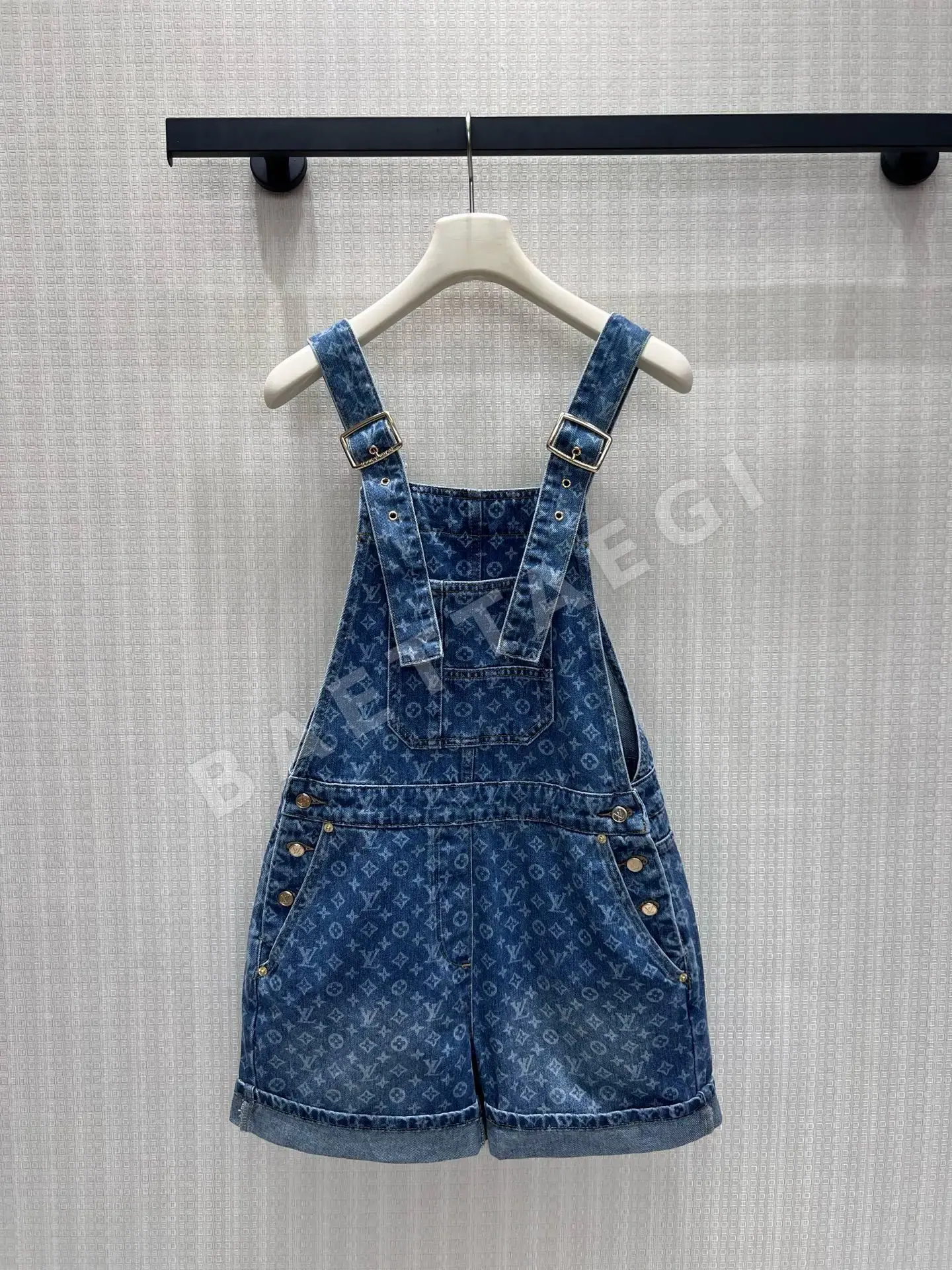 루이비통 모노그램 데님 스트랩 원피스 상세 이미지 3