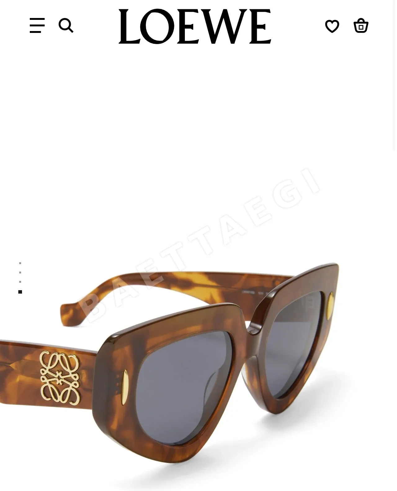 로에베 선글라스 72874 Loewe Sunglasses 상세 이미지 2