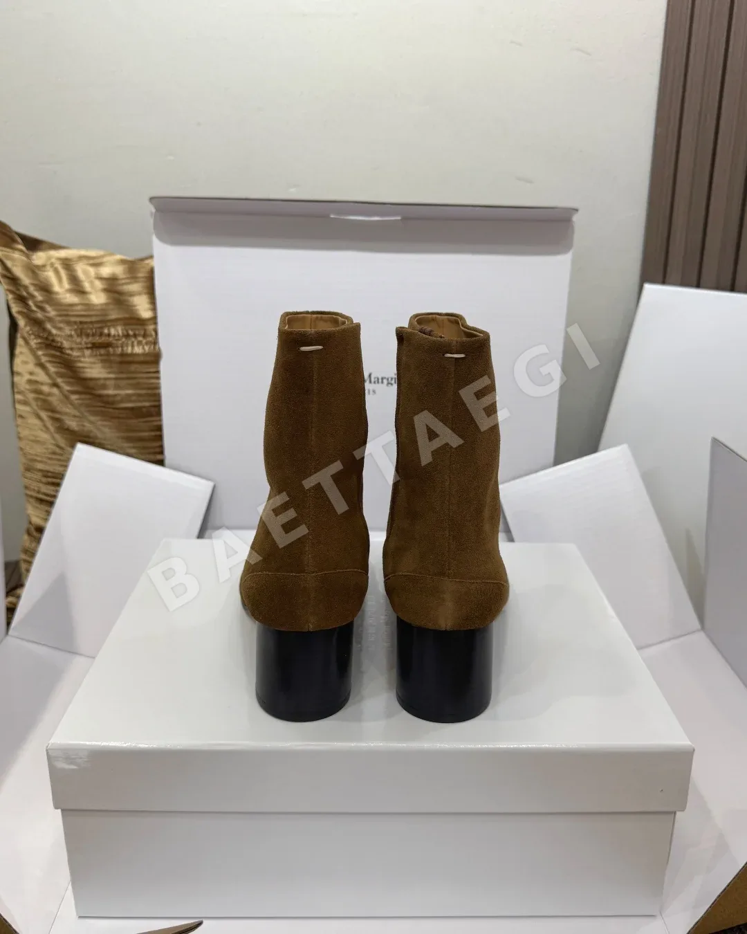 마르지엘라 타비 레더 앵클 부츠 상세 이미지 8