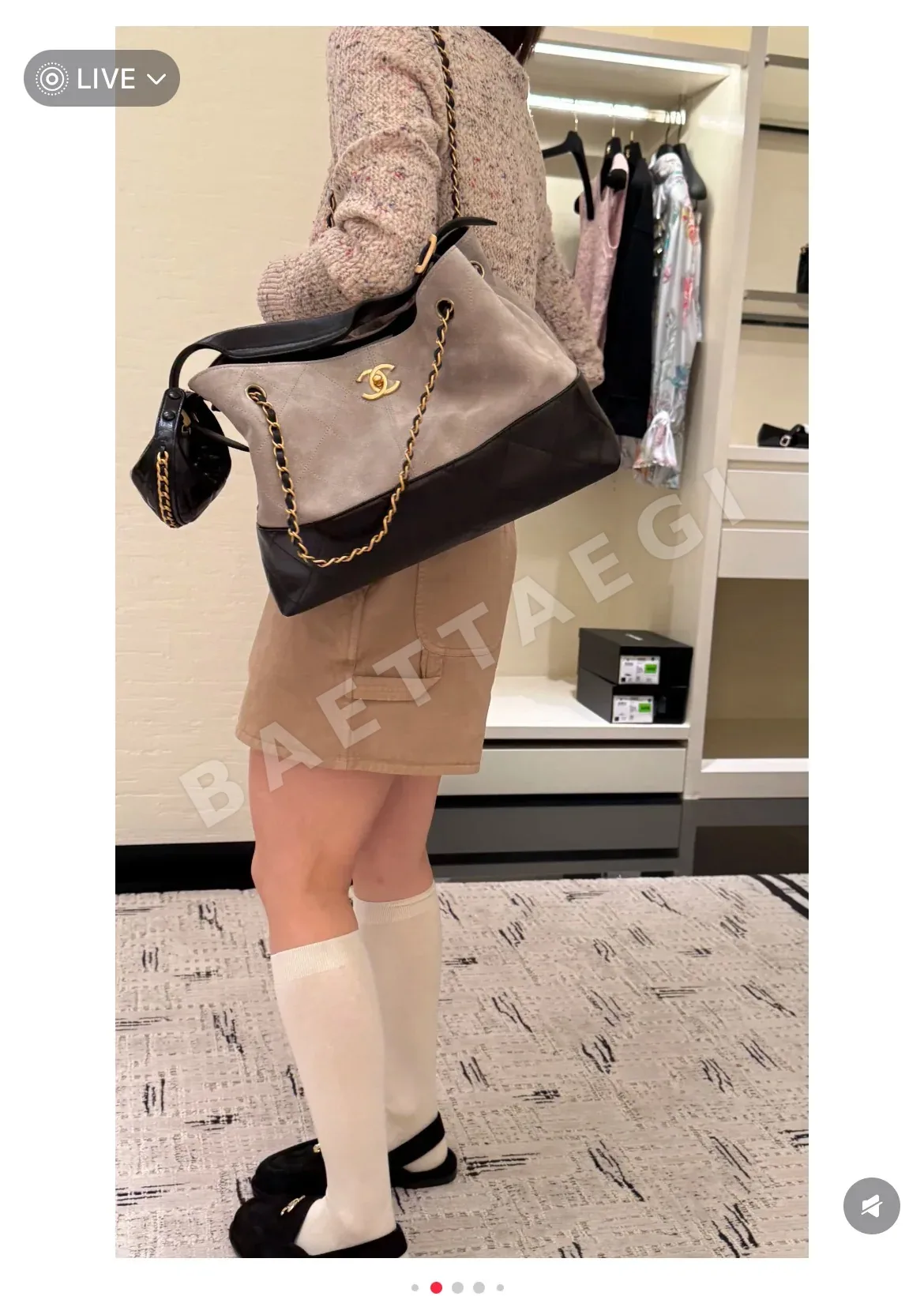 샤넬 메티에다르 컬렉션 가방 상세 이미지 3