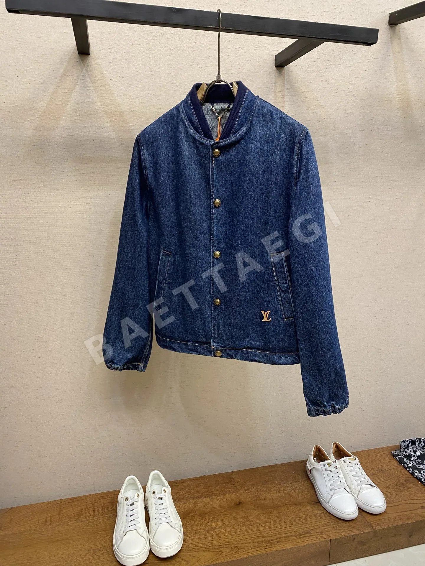루이비통 데님 남성 자켓 169541