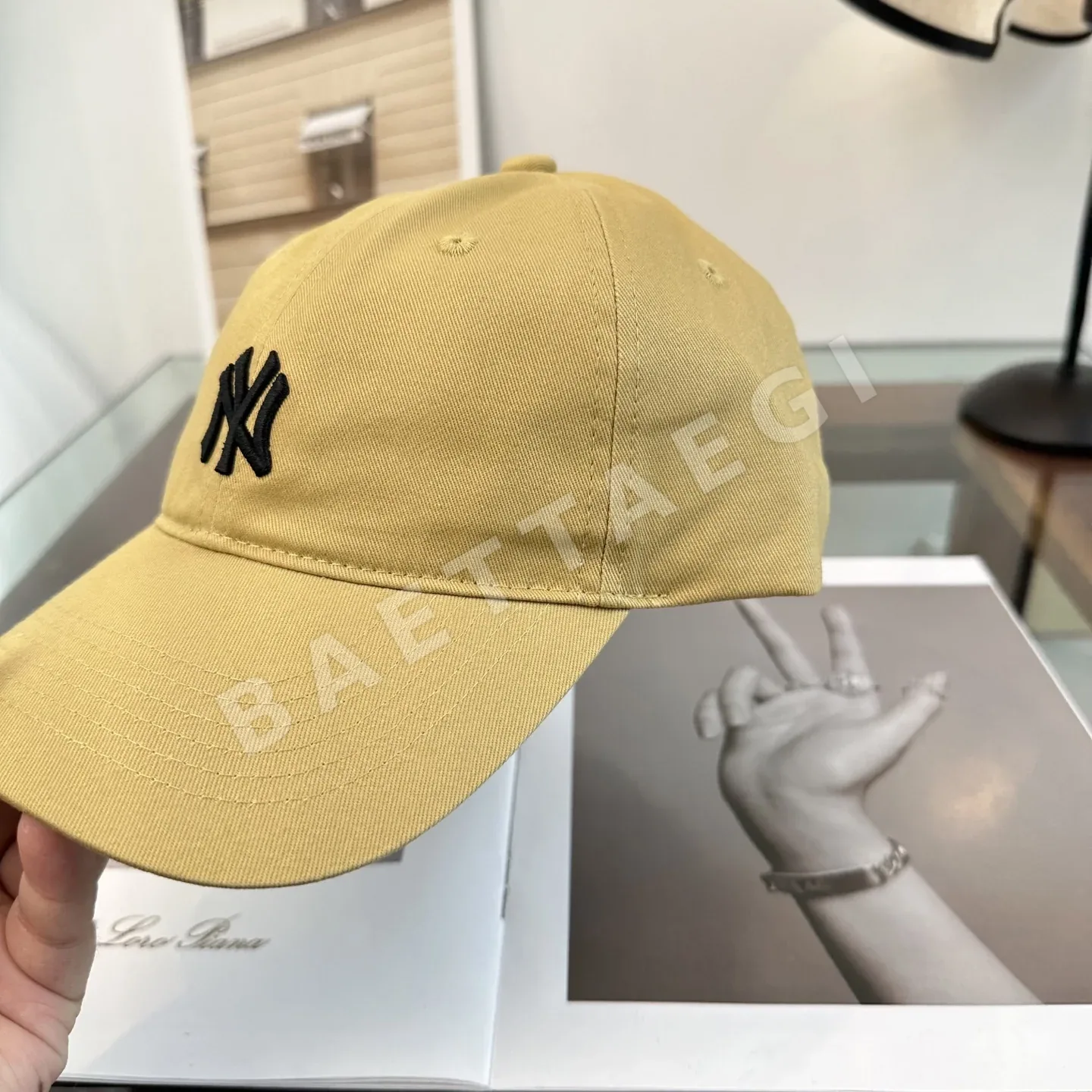 MLB 3D LA 자수 베이스볼 캡 상세 이미지 8