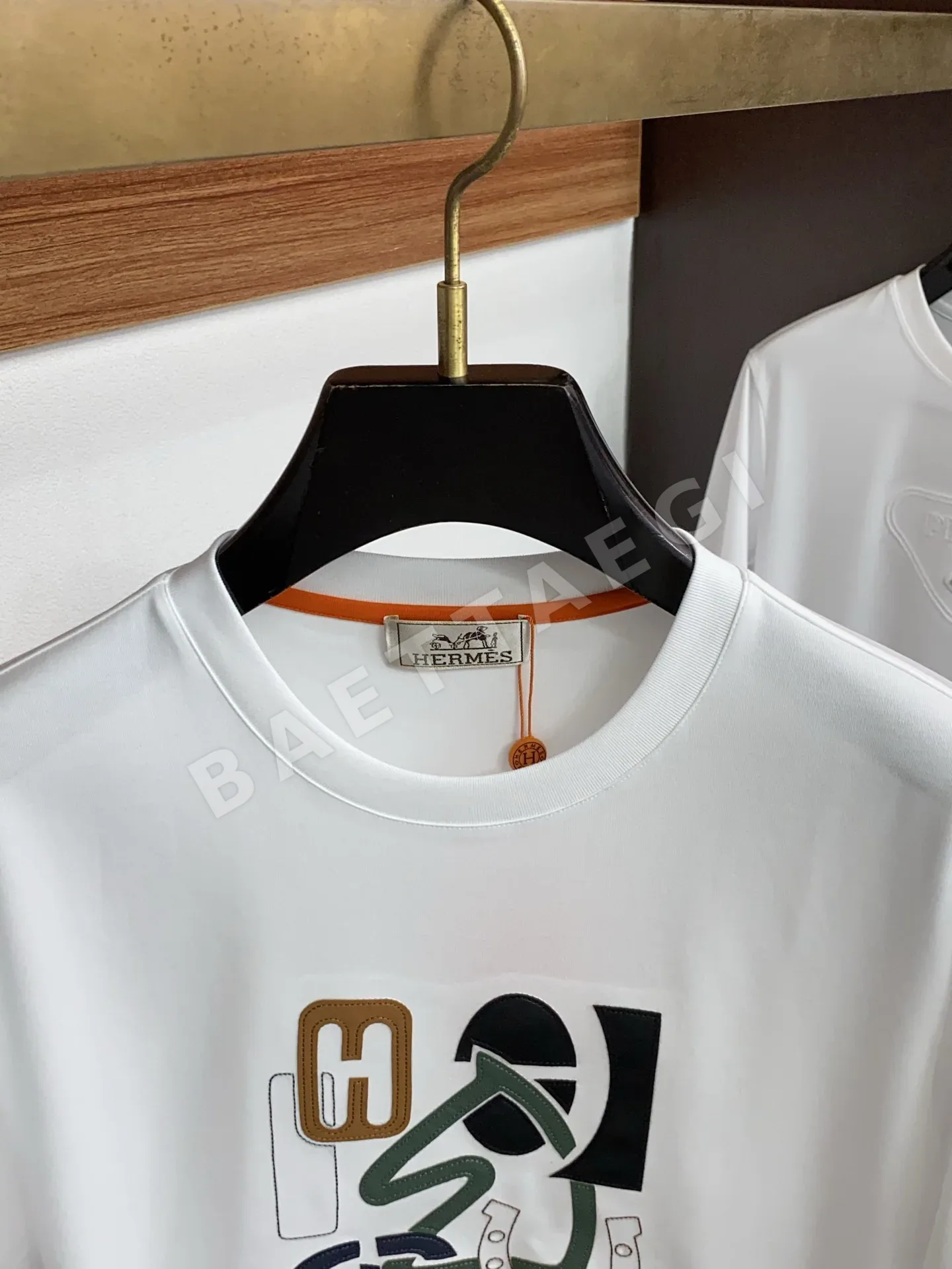 에르메스 남성 반팔 상세 이미지 3
