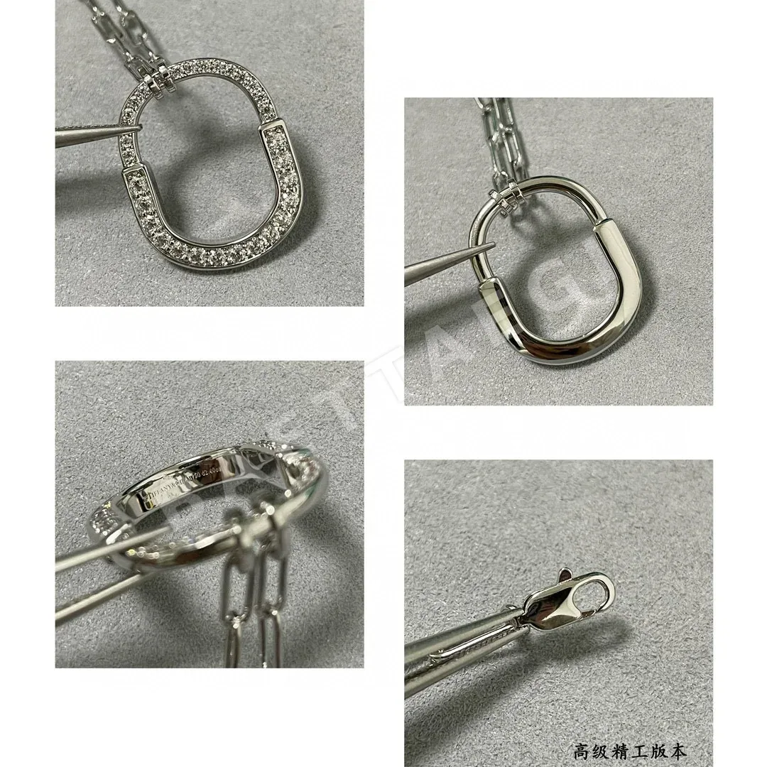 티파니 락 다이아몬드 잠금장치 목걸이 상세 이미지 8