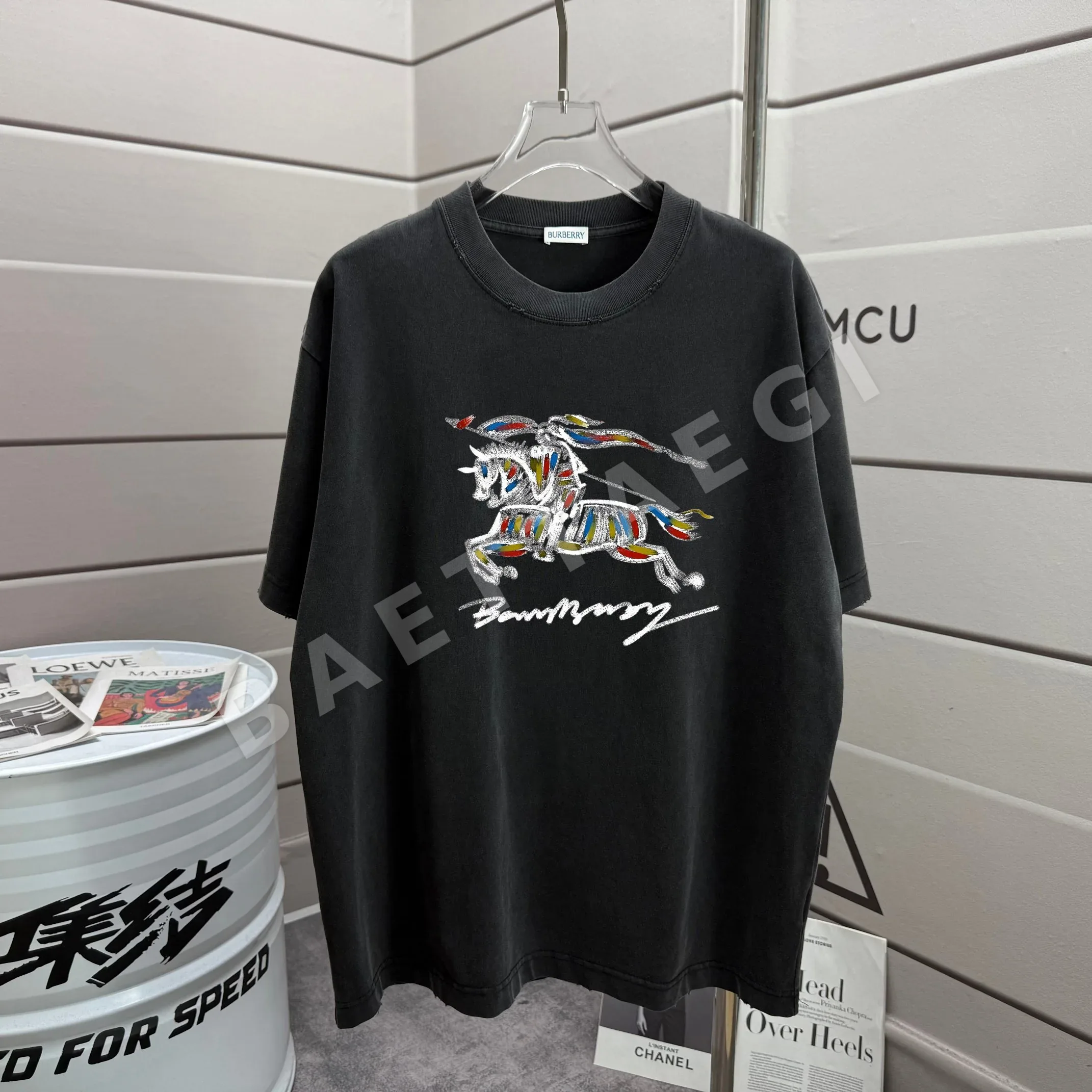 버버리 남여공용 반팔 SS 49527
