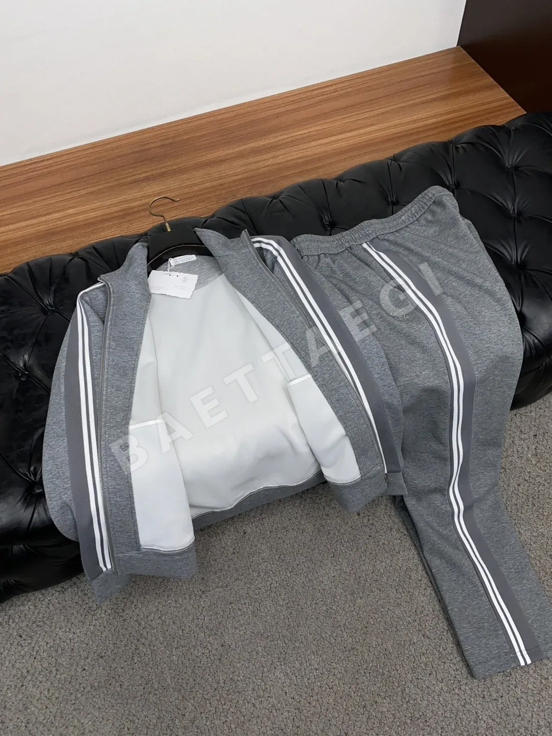 브루넬로쿠치넬리 클래식 자수 카디건 세트 남성용 상세 이미지 7