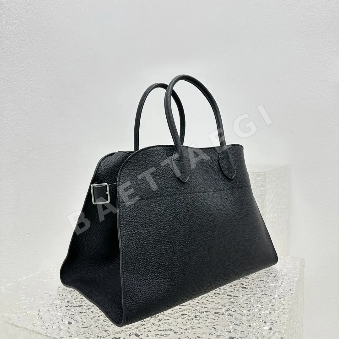 더로우 마르고 스웨이드 카프스킨 미디엄 가방 상세 이미지 3