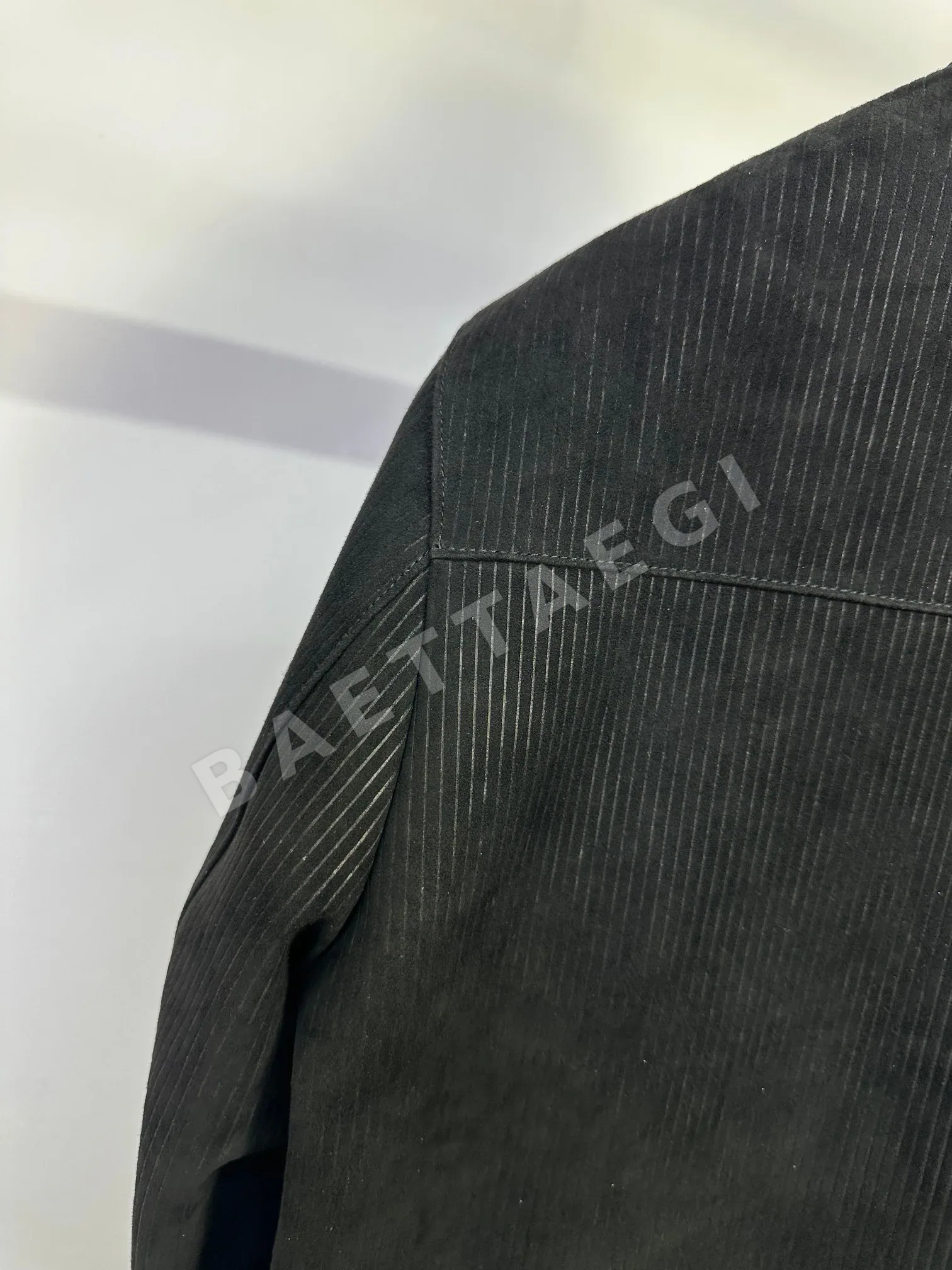 프라다 스웨이드 램스킨 남성 자켓 상세 이미지 7