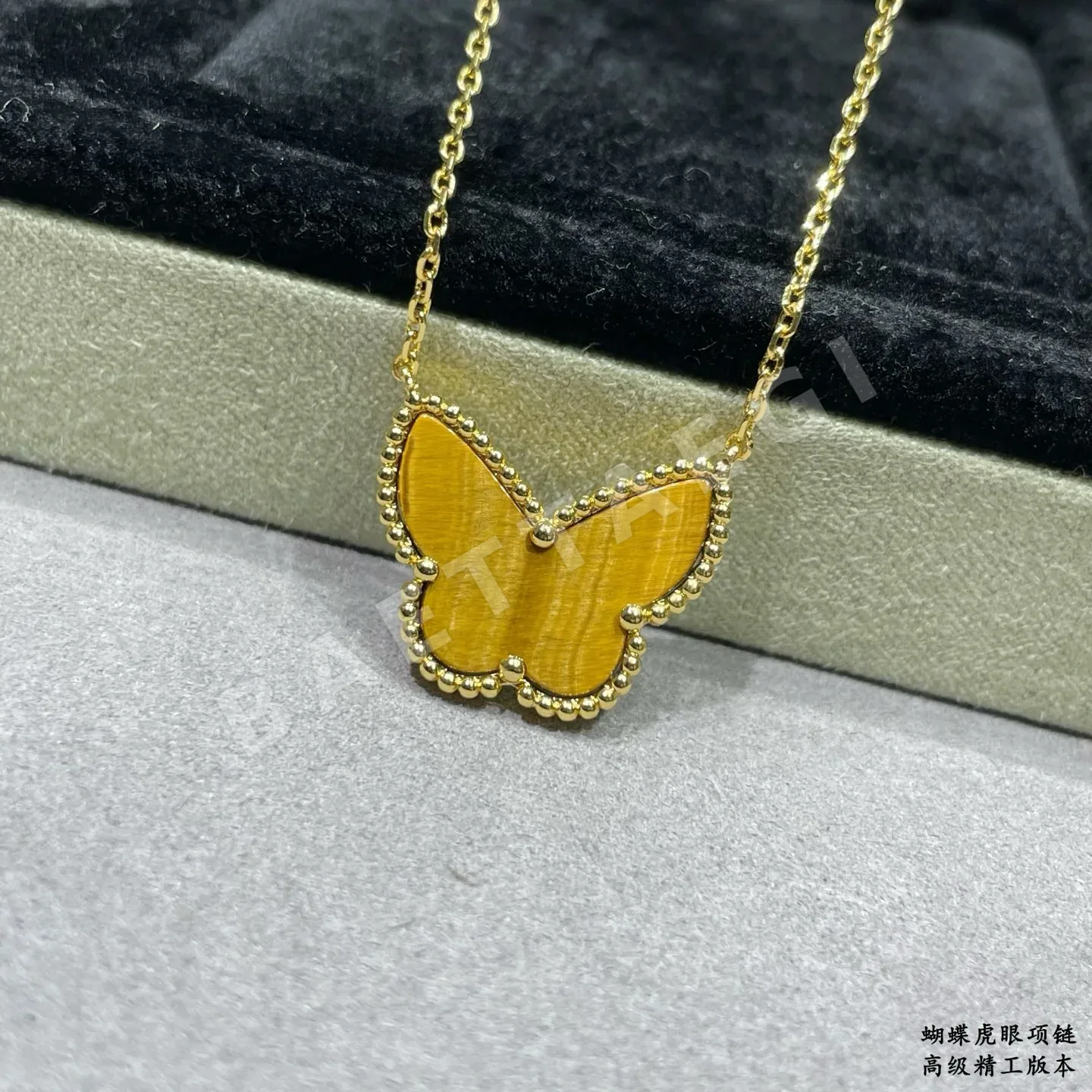 반클리프앤아펠 타이거 아이 장식 귀걸이 상세 이미지 7