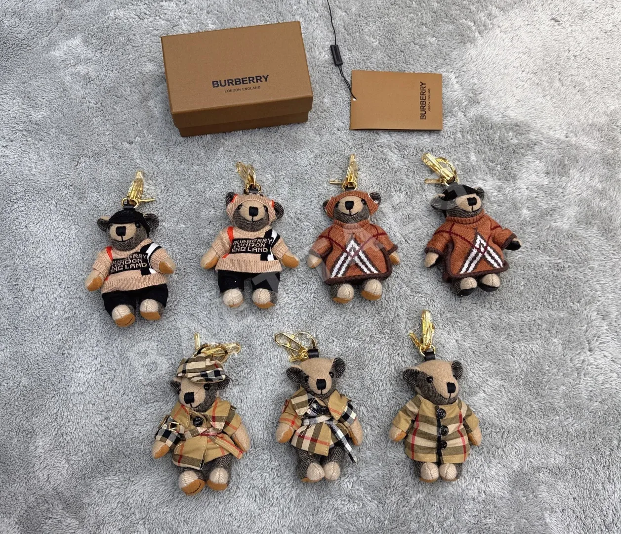 버버리 곰 인형 키링 상세 이미지 3