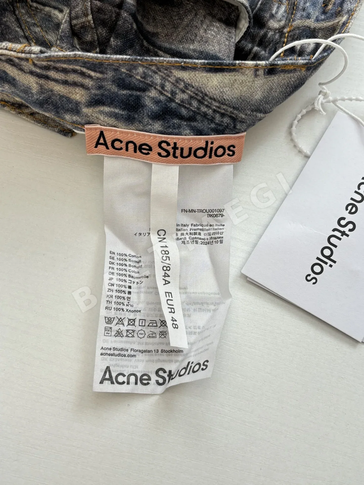 아크네스튜디오 남성 바지 85906 Acne Studios 상세 이미지 13