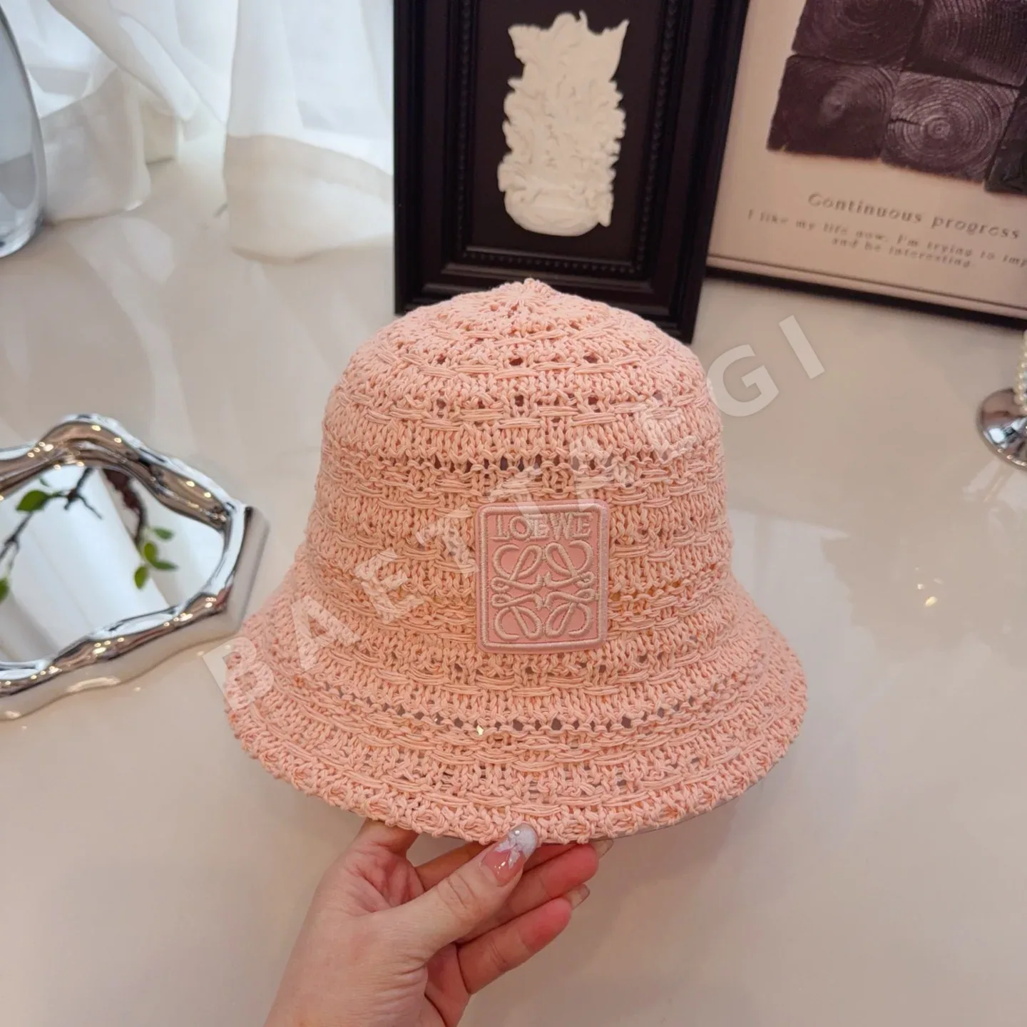 로에베 모자 79021 Loewe Cap 상세 이미지 4