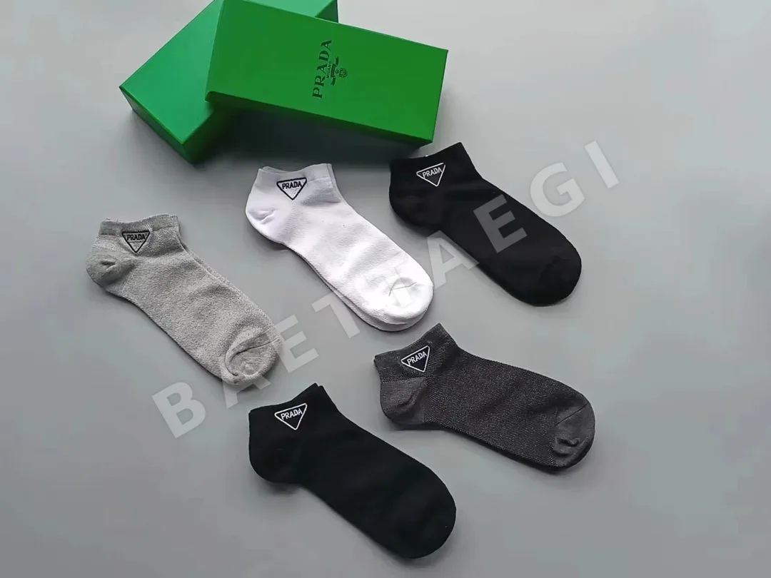 프라다 메시 발목 양말 상세 이미지 4
