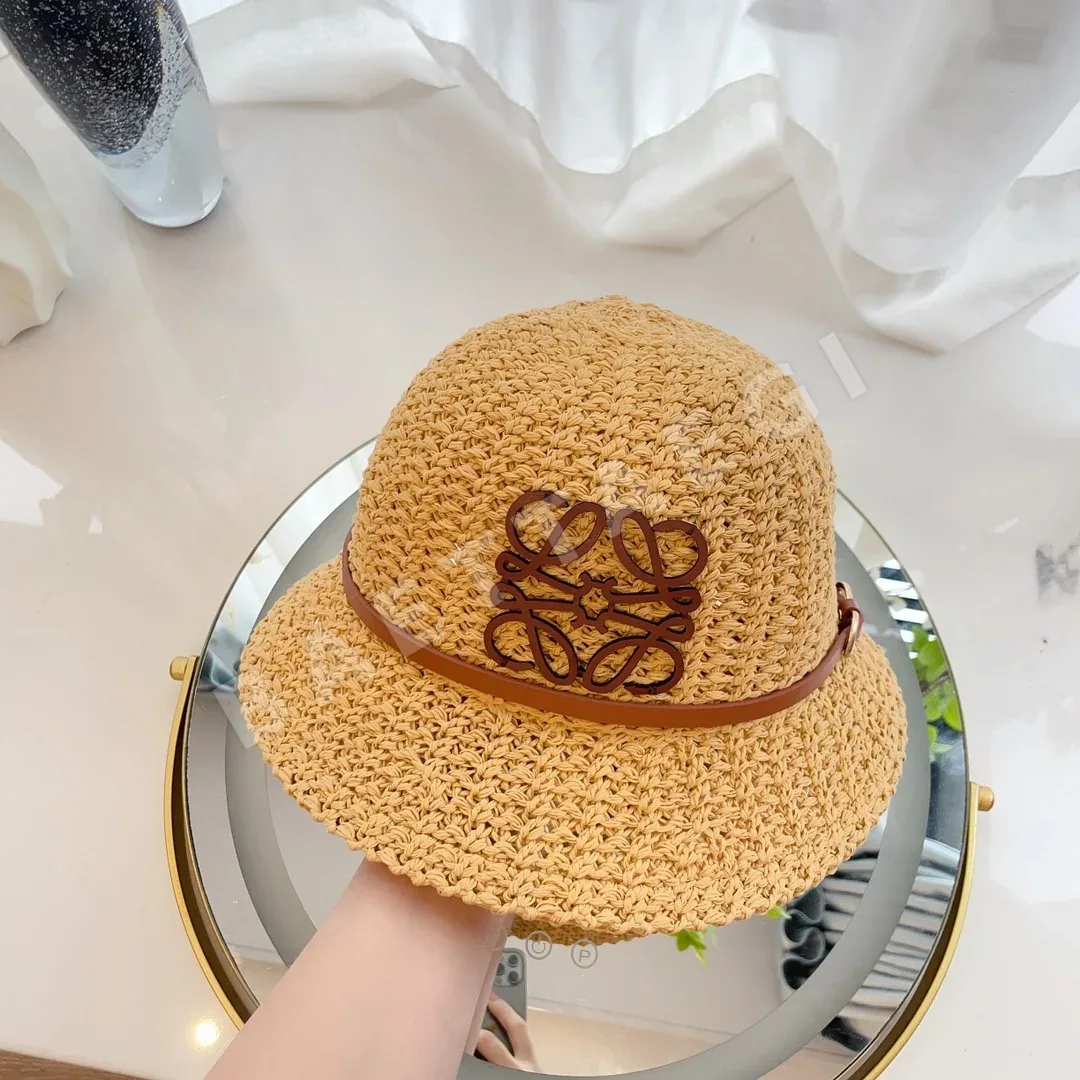 로에베 밀짚 니트 어부 모자 상세 이미지 9