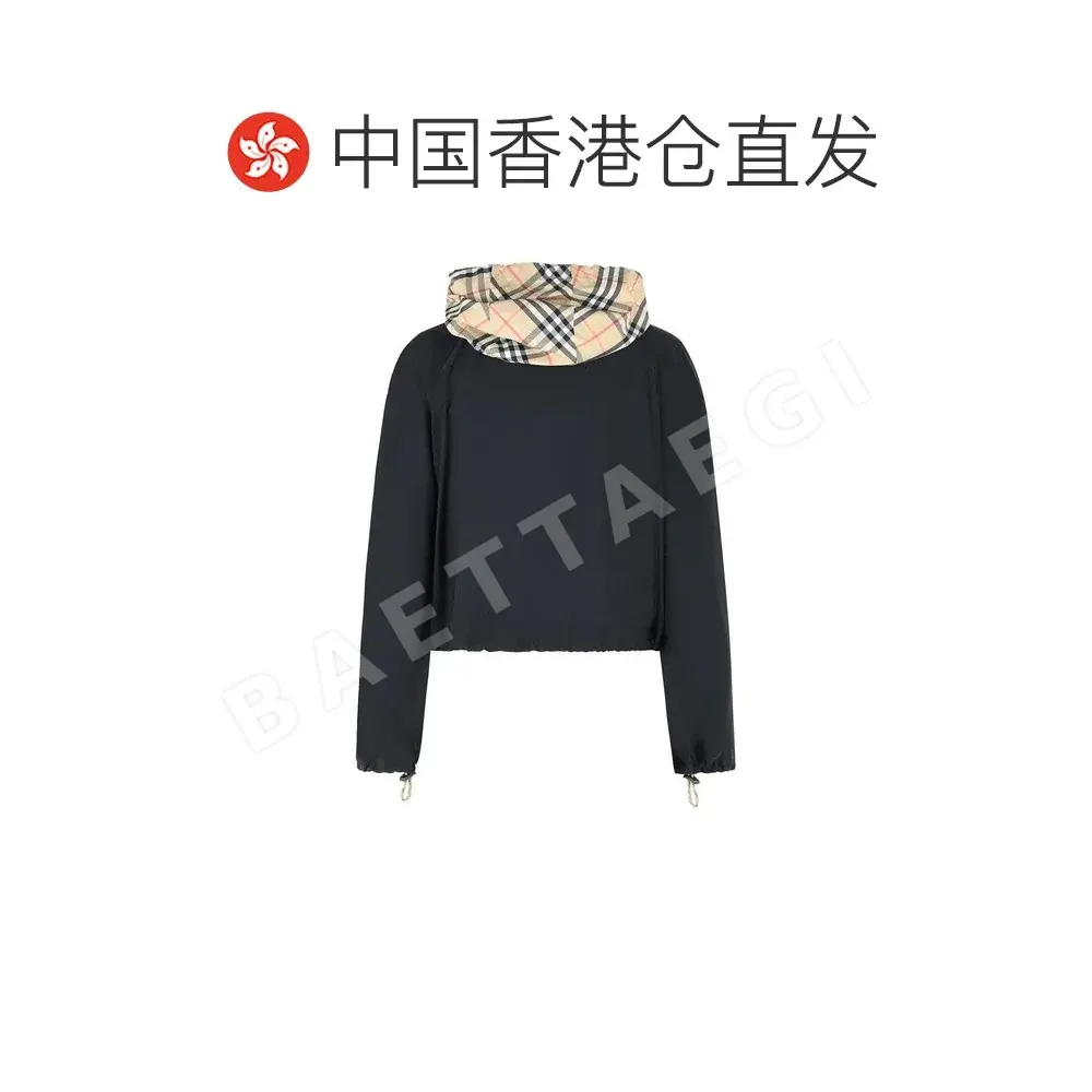 버버리 여성 후드 숏 자켓 상세 이미지 2