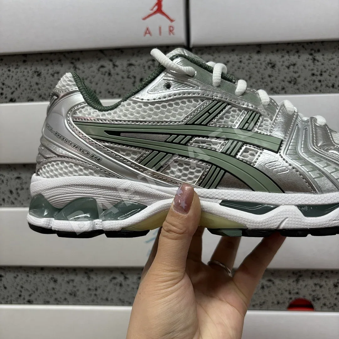 아식스 [TOP] 젤 카야노 14 1201A019-107 200311 Asics Gel-Kayano 14 White Pure Silver 상세 이미지 6
