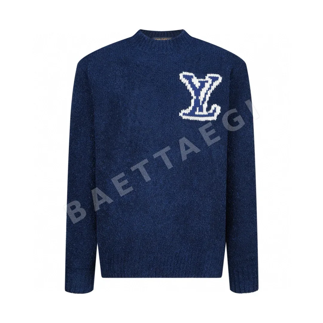 루이비통 LV 로고 블루 테디베어 남성 니트 197780