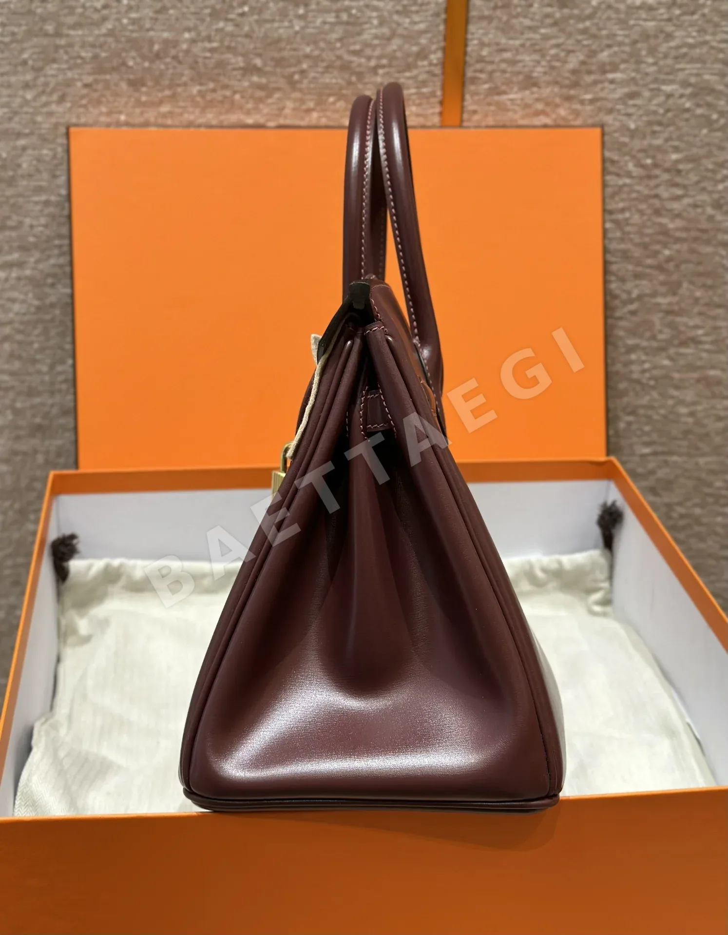에르메스 버킨 30 박스 가죽 가방 상세 이미지 3