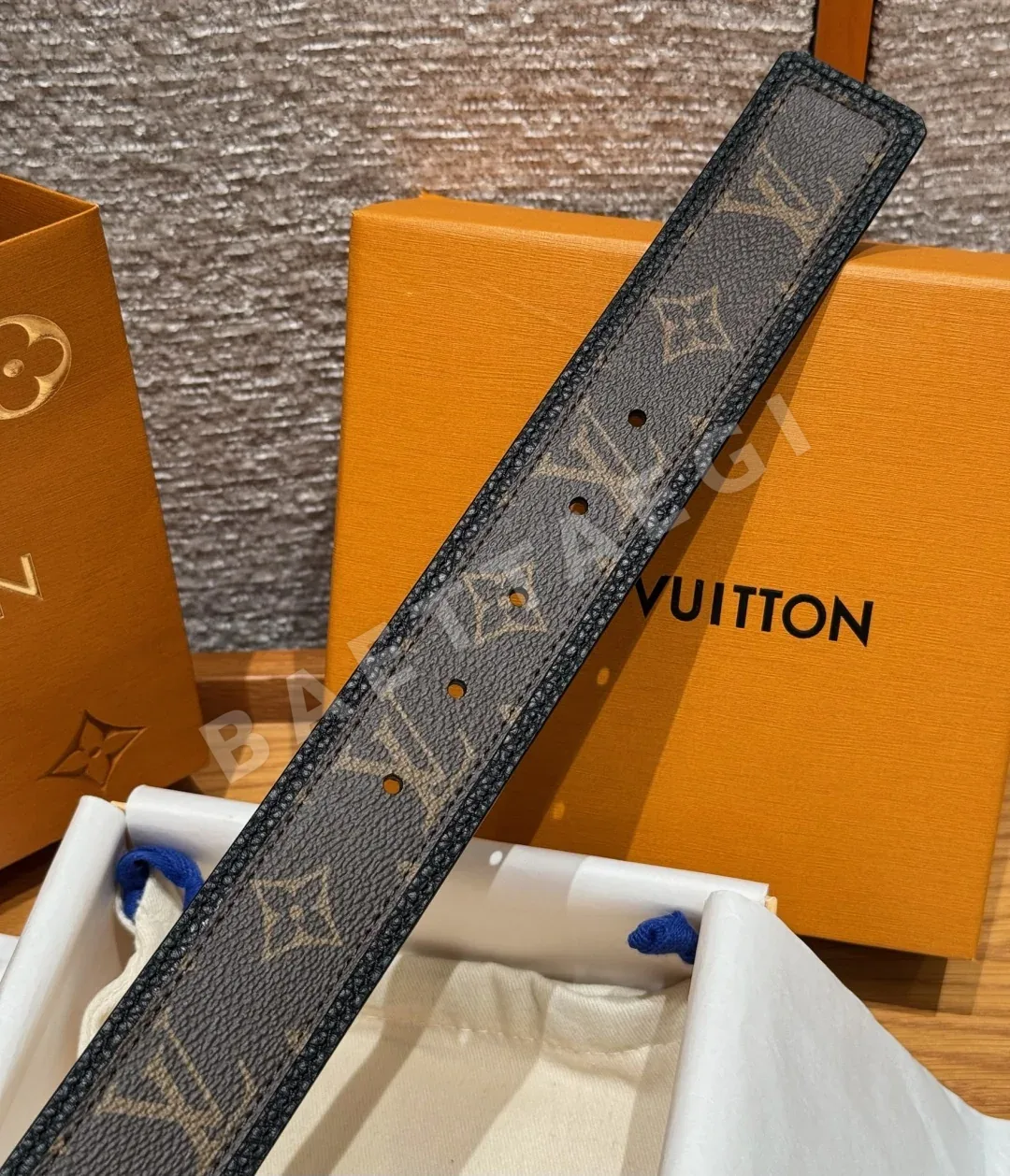 루이비통 이니셜 리버시블 모노그램 에클립스 벨트 35MM 상세 이미지 8