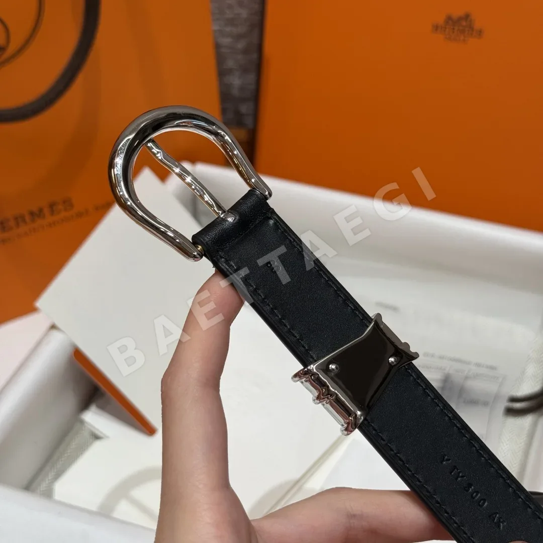 에르메스 스위프트 가죽 벨트 24mm 상세 이미지 8