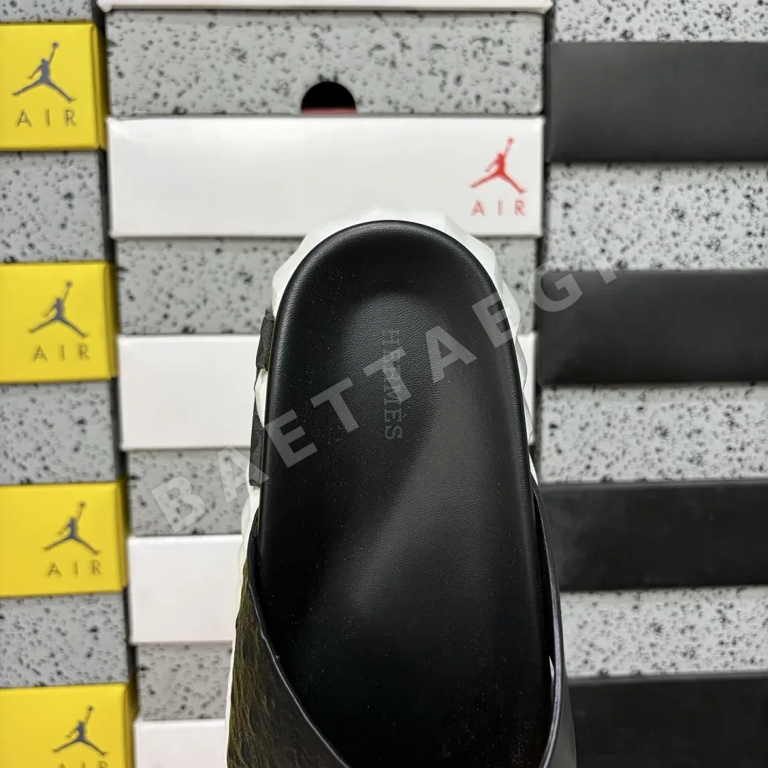 에르메스 [YX] 블랙 화이트 205773 Hermes Chypre Sandal X 상세 이미지 6