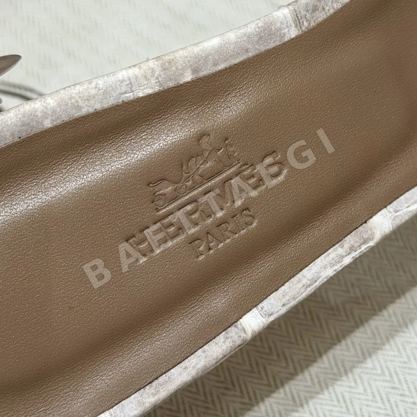 에르메스 오아시스 샌들 히말라야 알리게이터 하이힐 상세 이미지 9