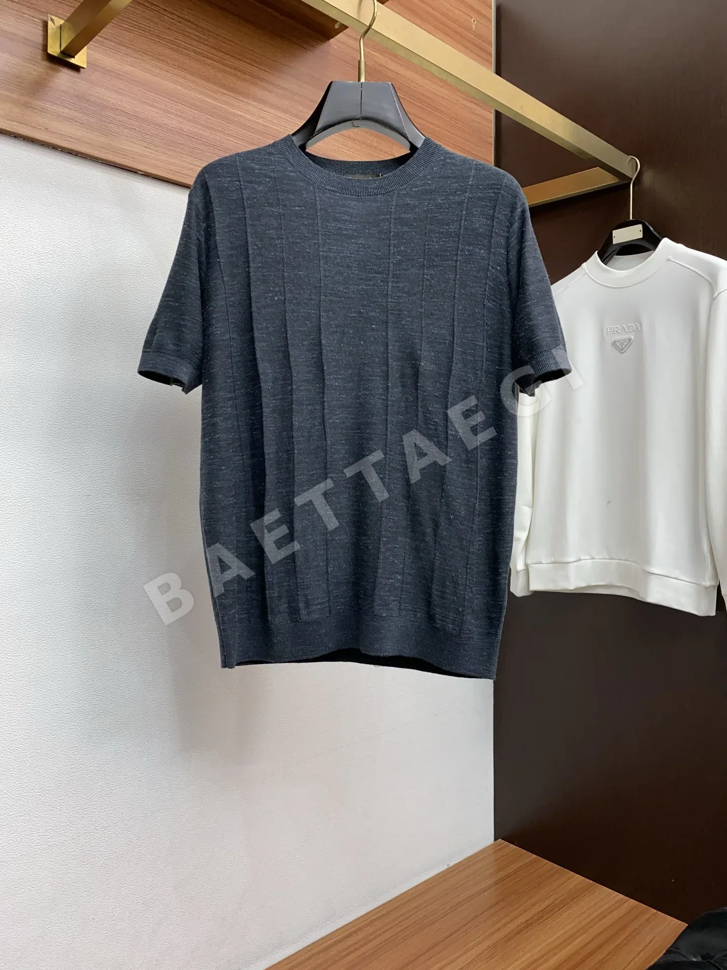 로로피아나 남성 크루넥 반팔 티셔츠 48095