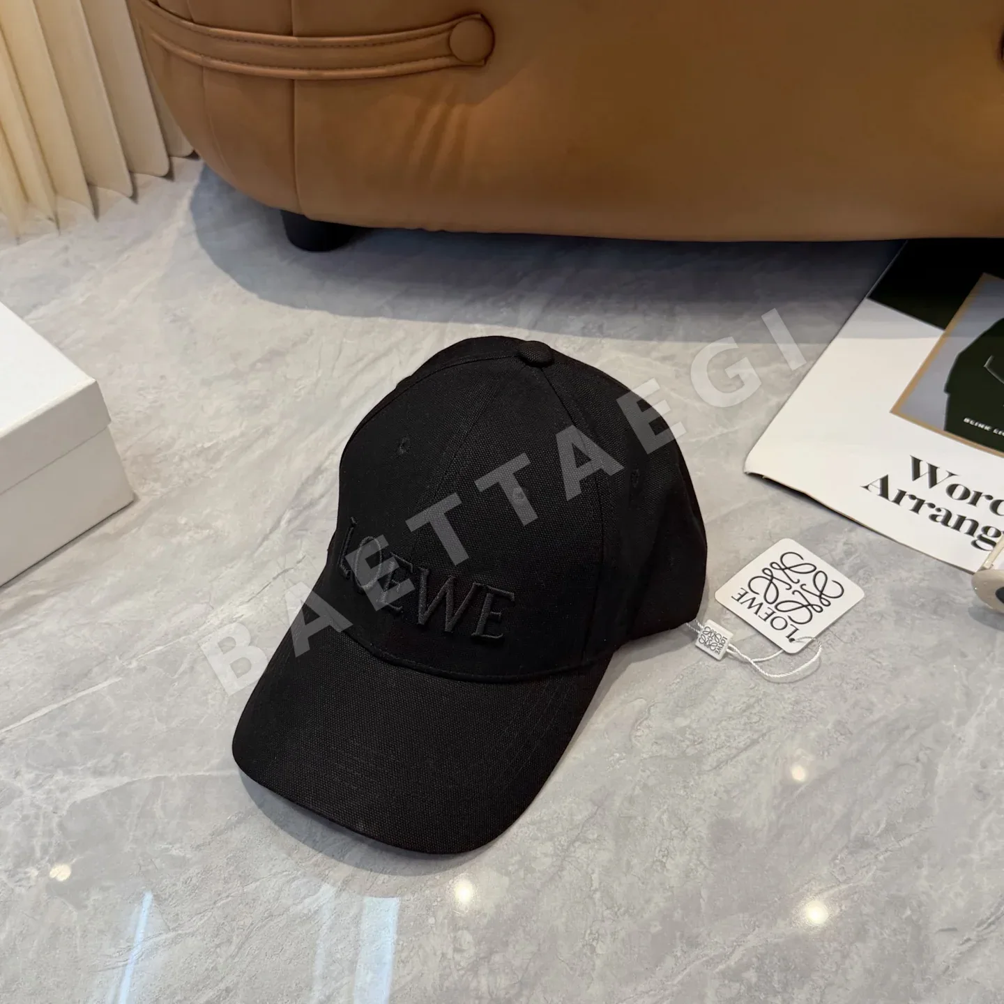 로에베 자수 베이스볼 캡 상세 이미지 6