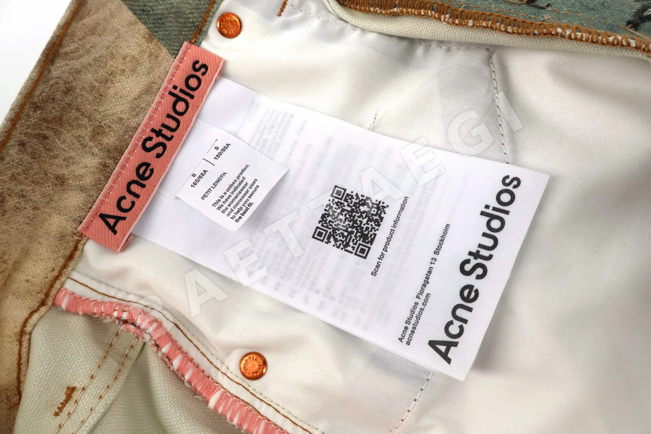 아크네스튜디오 남성 바지 198279 Acne Studios Pants 상세 이미지 9
