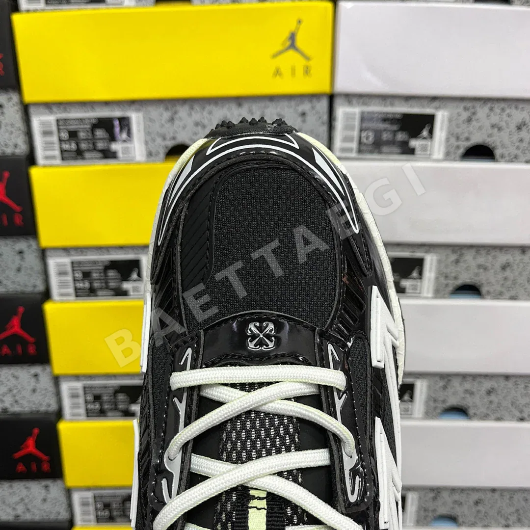 오프화이트 비 라이트 백 202401 Off White Be Right Back Black Lime 상세 이미지 8