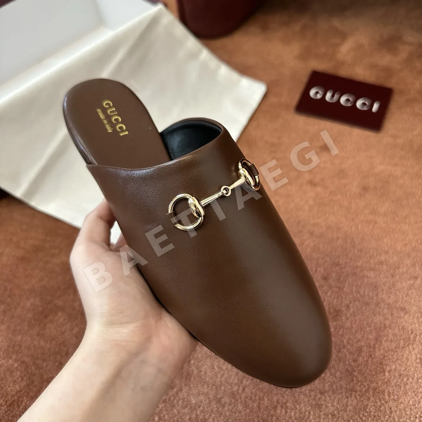 구찌 호스빗 비 플랫폼 로퍼 상세 이미지 3