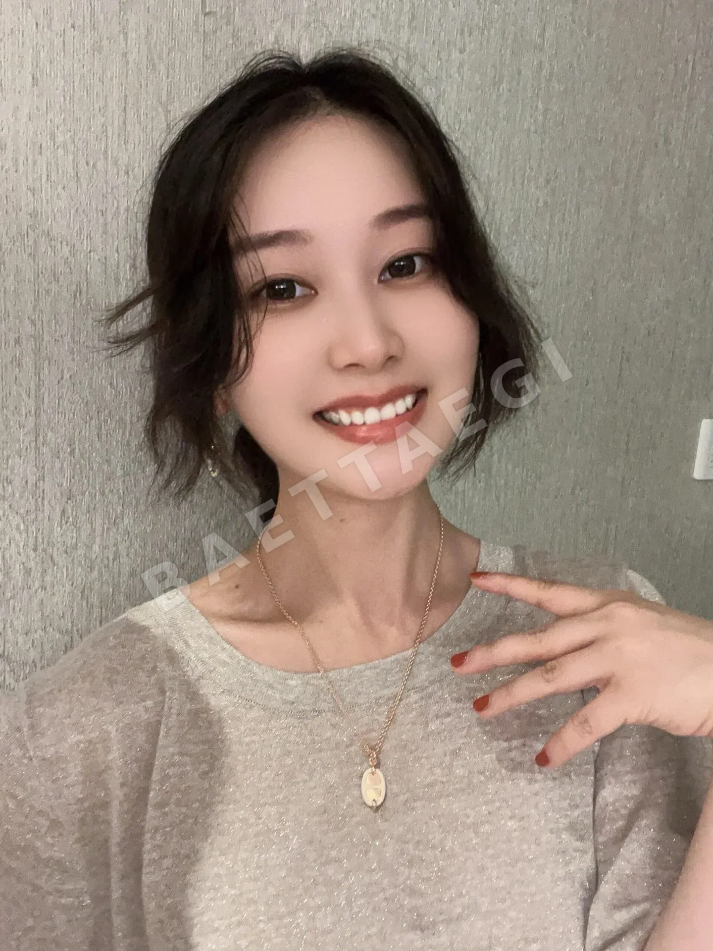 에르메스 돼지 코 오일드립 925 스털링 실버 목걸이 상세 이미지 4