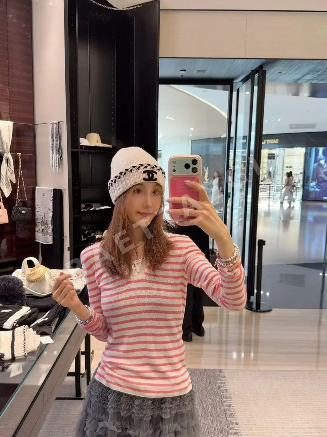 샤넬 비니 모자 185744
